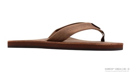 Image of Men's Luxury Leather Single Layer Arch Sandals | Casual Sandals