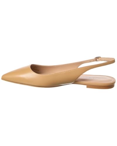 Stuart Weitzman Mara Leather Slingback Flat2