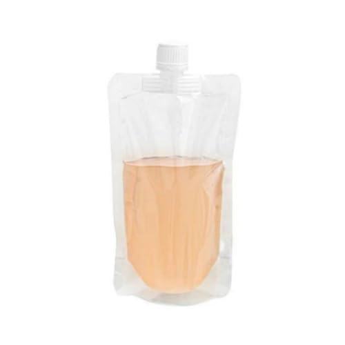 100枚セット スパウトパウチ 透明 キャップ付き 自立式 スパウト パウチ スタンドパック ドリンク用 パウチ 飲み物用 保存容器 ジュースパック 液体容器 テイクアウト用 詰め替え 冷凍 100ml 150ml 200ml 250ml 300ml 38