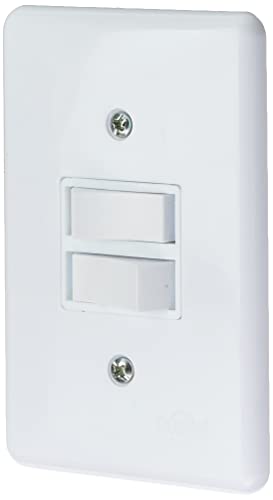 Interruptor 2 Teclas 6A/250V ComPlaca 4X2- Stylus