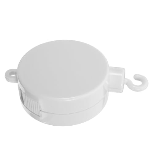 Hemobllo Accesorio para Móvil de Cuna Color Blanco Campana y Caja de Electrónica, Soporte para Móvil Infantil Funciones de Luz y Sonido para Dormir