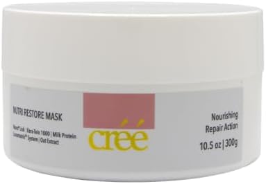 Cree Nutri Restore Mask - Feed Oat Extract, Milk Protein, Lunamatrix System, Hair Care Mask (10.5 oz - 300 g)