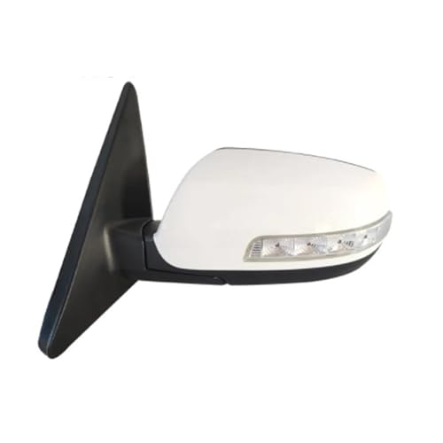 Rétroviseur intérieur pour Kia Sorento 87610-2P150 côté gauche blanc