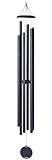 Corinthian Bells by Wind River – 74 inch Midnight Blue Wind Chime for Patio, Backyard, Garden, and Outdoor Decor (Aluminum Chime) Made in The USA