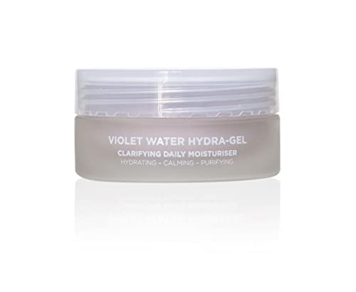 OSKIA Violet Water Hydra Gel - Lightweight Gel Moisturiser with Colloidal Silver & Niacinamide for Blemish Prone Skin