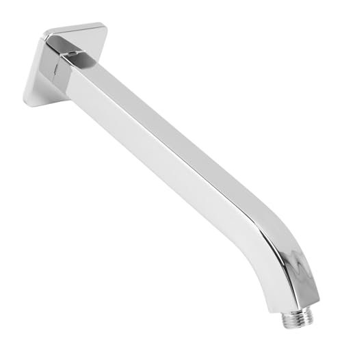 Bras de pomme de douche chromé en laiton d'extension murale Cryfokt
