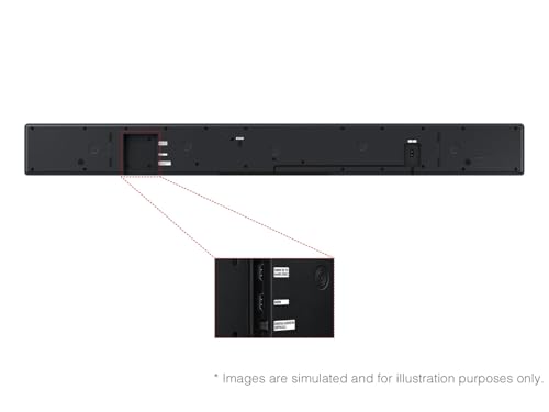 Image of Samsung Q-Series Soundbar HW-QS700F 3.1.2 ch Subwoofer (2025 Model) Convertible Fit, Wireless Dolby Atmos, Q-Symphony