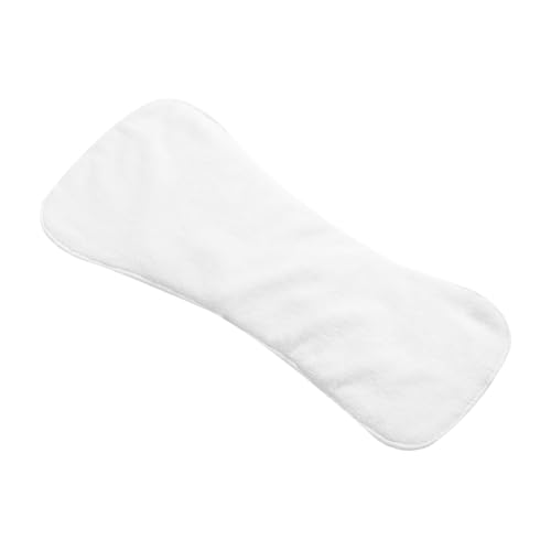 HAWILLOSCH Four-Layer Washable Diapers for Adults Diaper Pads Inserts Overnight Reusable Water Fiber