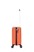 ATX Luggage 56x45x25 EasyJet Cabin Bag Suitcase Approved for BA, Jet 2 Lightweight with 4 Dual Spinner Wheel | Orange