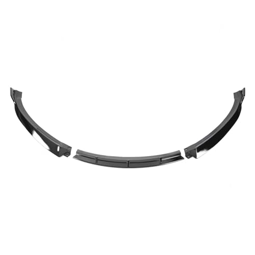 Lame de pare-choc pour avant noir brillant Tesla Model S 60 85 P85D diffuseur séparateur auto