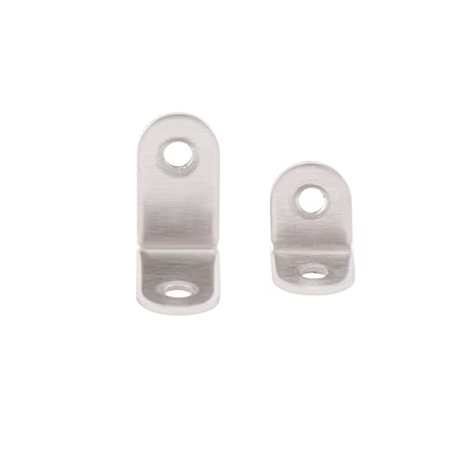 Staffe ad angolo retto resistenti per legno, robuste staffe angolari per assemblaggio di mobili fai da te, perfette per collegamenti di tavoli e sedie