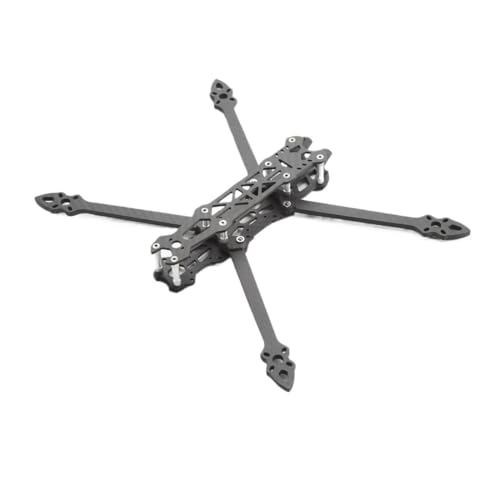 MK4 5インチ FPV カーボンファイバーフレーム ホイールベース 225mm 5mmアーム 102g フリースタイル ロングレンジ RCクワッドコプター レーシングドローン用(Frame)