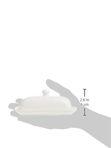 Norpro Porcelain Butter Dish with Lid