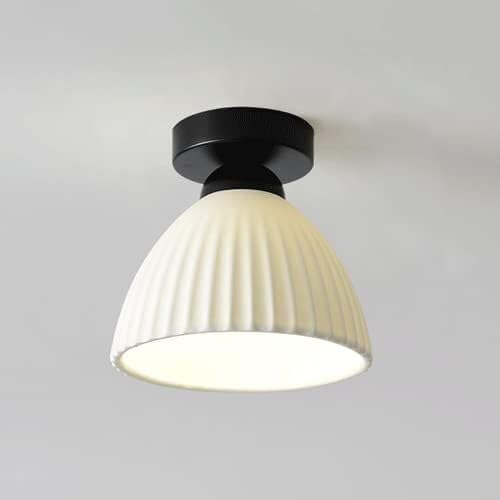 Plafonnier d'allée en céramique E27 pour cuisine et couloir moderne