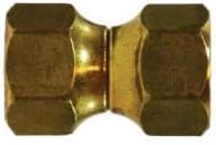 10486 Swivel Union, 3/4 in SAE 45 deg Female Flared x 3/4 in SAE 45 deg Female Flared, Brass