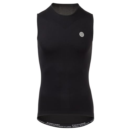 AGU Maglia Intima Everyday Base Unisex Nero - Smanicata
