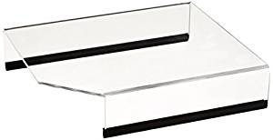 Source One Adaptables Premium Ergonomic Gray, Black & Clear Mouse Bridge (1 Pack, Clear)