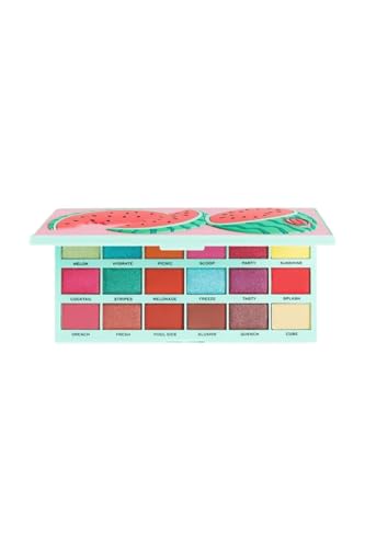 I Heart Revolution Tasty eyeshadow palette, watermelon palette de sombras: