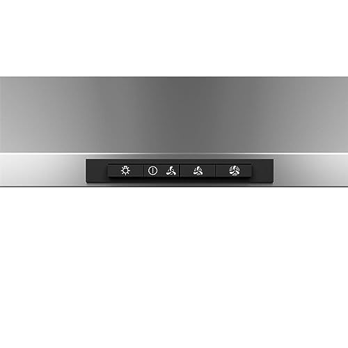 Coifa de Parede Brastemp 90 cm Inox piramidal 5 e 6 bocas com duplo filtro - BAI91BR 110V