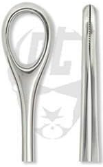 Forester (Sponge) Surgical Steel Forceps - 6.5 Inch Long - 13mm Round Head