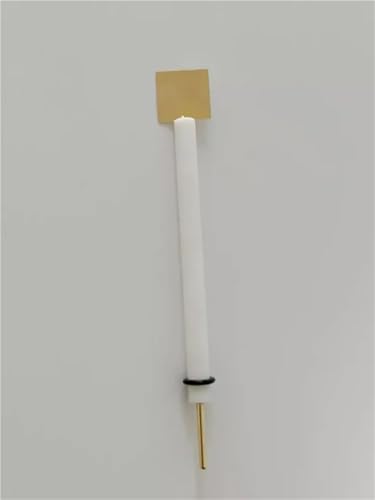 sujeniir 99.99% Gold Sheet Electrode AU Gold Electrode electrochemical Counter Electrode can be invoiced 10X10X0.1mm(10X10X0.5mm)