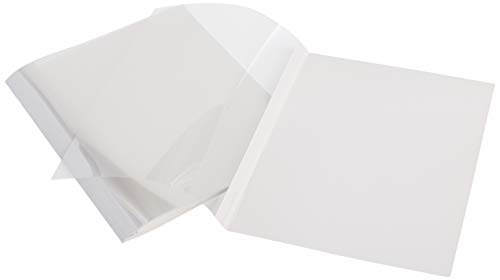 Fellowes Capas Térmicas para Apresentação de Encadernação, 1/16 polegadas, Branco, Comporta 15 folha