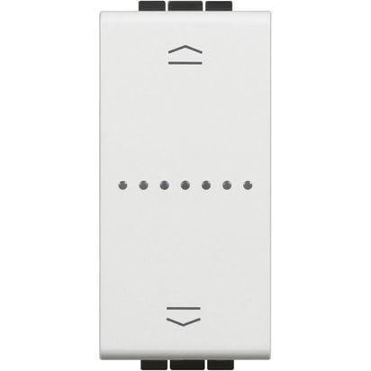 Bticino N4027C Livinglight Comando Tapparella Connesso, Bianco