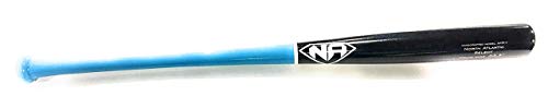 NA Pro-Select 30”- 34” Adult Wood Baseball Bat - Bat Weights -3 to -1. (Columbia Blue & Seminole Red, Black & Natural, All Black, Columbia Blue & Natural, Seminole Red & Natural, 33) (34)