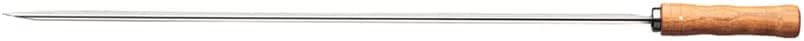 Tramontina 26418/075 Wooden Handle Barbecue Skewer (Churrasco Skewers), Double 29.5 inches (75 cm), For Large Meats, Made in Brazil, TRAMONTINA