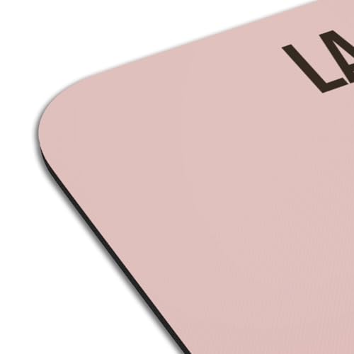 Sets de table anti glisse rose grand format pour protéger les tables des taches