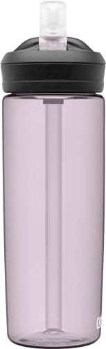 Image of CamelBak Eddy+ Water Bottle with Bite Valve Straw, Leak‑Resistant Easy‑Sip Design for Everyday Hydration, 20oz, Purple Sky
