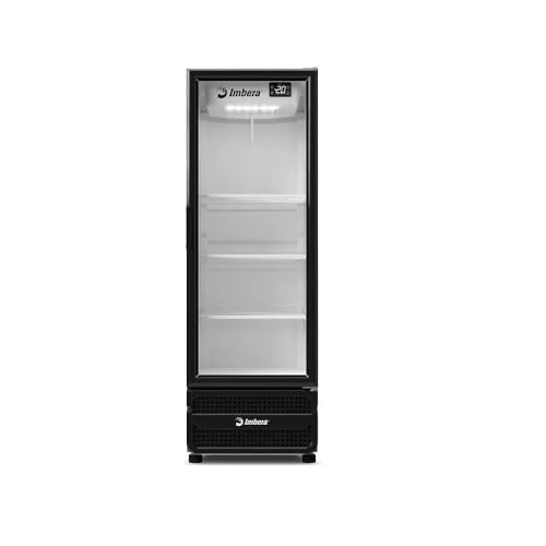 Cervejeira Imbera 538 Litros Porta de Vidro Padrão Preta CCV355 - 127 Volts