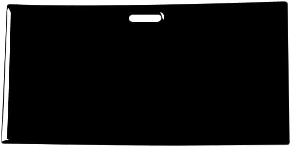 Carbon Fiber & Piano Black Interior Exterior Decor Cover Sticker Full Refurbishment Protection Trim Compatible with Toyota Land Cruiser Prado 2010-2018 (Piano Black ABS, 03-09 Tail Light Frames)