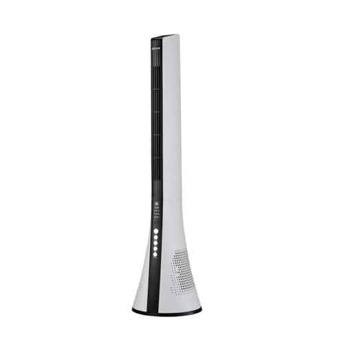 VoltShine Ventilador de columna 40W, 3 velocidades, oscilante, silencioso, ideal para climatizar espacios y mejorar la ventilación.