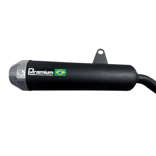 Xtz 150 Crosser Escapamento Mini Esportivo Cano Ponteira Polido Cano De Descarga