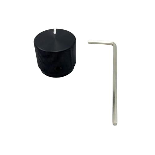 Quick-Install Metal Potentiometer Cap with Ventilation Holes Precise Sound Control & Build Guitar Potentiometer Knob
