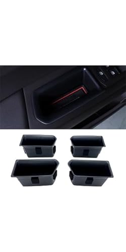 JOJOMARK Compatible with VW Atlas and Cross Sport 2018 2019 2020 2021 2022 2023 Accessories Door Grab Handle Storage Box Organizer Tray (Not fit for 2024)