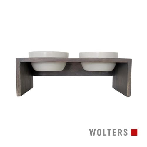 Wolters | Doppelnapf Gohan grau | 1,0 l …