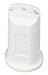 SJ3-08-VP TeeJet StreamJet Solid Stream Fertilizer Spray Nozzles, 3 Hole, White