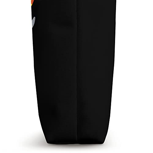 Bolso tipo tote con diseño de maraca, instrumento musical miniatura 3