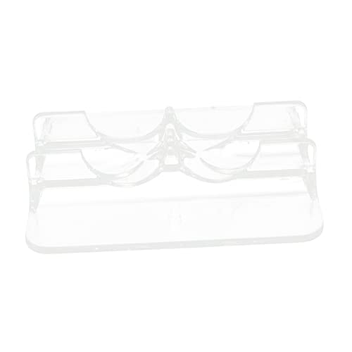 KOMBIUDA Transparent Roller Skates Display Rack Durable Showcase for Ice Skates Compact Design for Retail Shops and Home Use