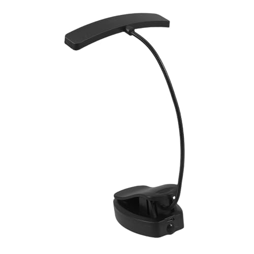 Levemolo Clip- Stand Light Piano Lamp Led Eye-Care Reading Lamp for Keyboard Portable Desk