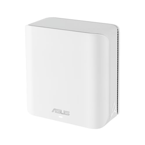ASUS ZenWiFi BD4 - Pack de 1 - Système WiFi 7 Mesh, Double-Bande, 3600 Mbps, 235m2, Double Ports...