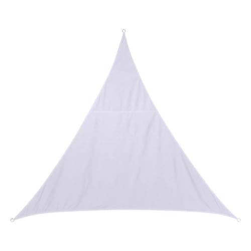 Toile Solaire Voile d'ombrage 5 x 5 x 5 m pour ombrager Votre Jardin, Votre terrasse ou Votre Balcon- Coloris Blanc