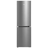 Midea MDRB379FGD02 273L 60/40 Freestanding Fridge Freezer, 173L Fridge, 100L Freezer, Frost Free, Fast Cool & Fast Freeze Mode, 54.7W x 63.2D x 180H cm, Stainless Steel