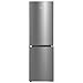 Midea MDRB379FGD02 273L 60/40 Freestanding Fridge Freezer, 173L Fridge, 100L Freezer, Frost Free, Fast Cool & Fast Freeze Mode, 54.7W x 63.2D x 180H cm, Stainless Steel