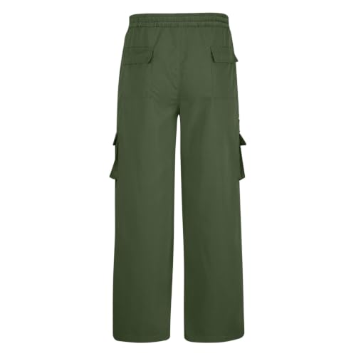 Cargo Work Pants for Men Baggy Drawstring Loose Fit Multi Pocket Work Pant - image 7