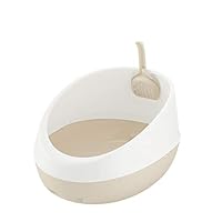 Amazon | リッチェル 猫用トイレ本体 ラプレ ネコトイレ ハーフカバー