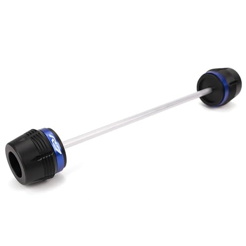 Sturzpad-Schutz Motorrad-Vorder- Und Hinterradachsen-Gabel-Sturzschutz-Zubehör Für Yamaha YZF R7 2021-2025 Anti-Crash Pad Protection Crashschutz(BLAU,X-Front)