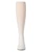 MeMoi Girls Opaque Open-Work Wavy-Patterned Fashion Tights White 2-4
